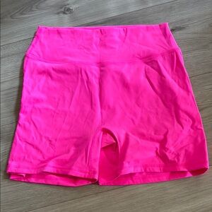 BuffBunny Pink Bike Shorts Lightweight Activewear